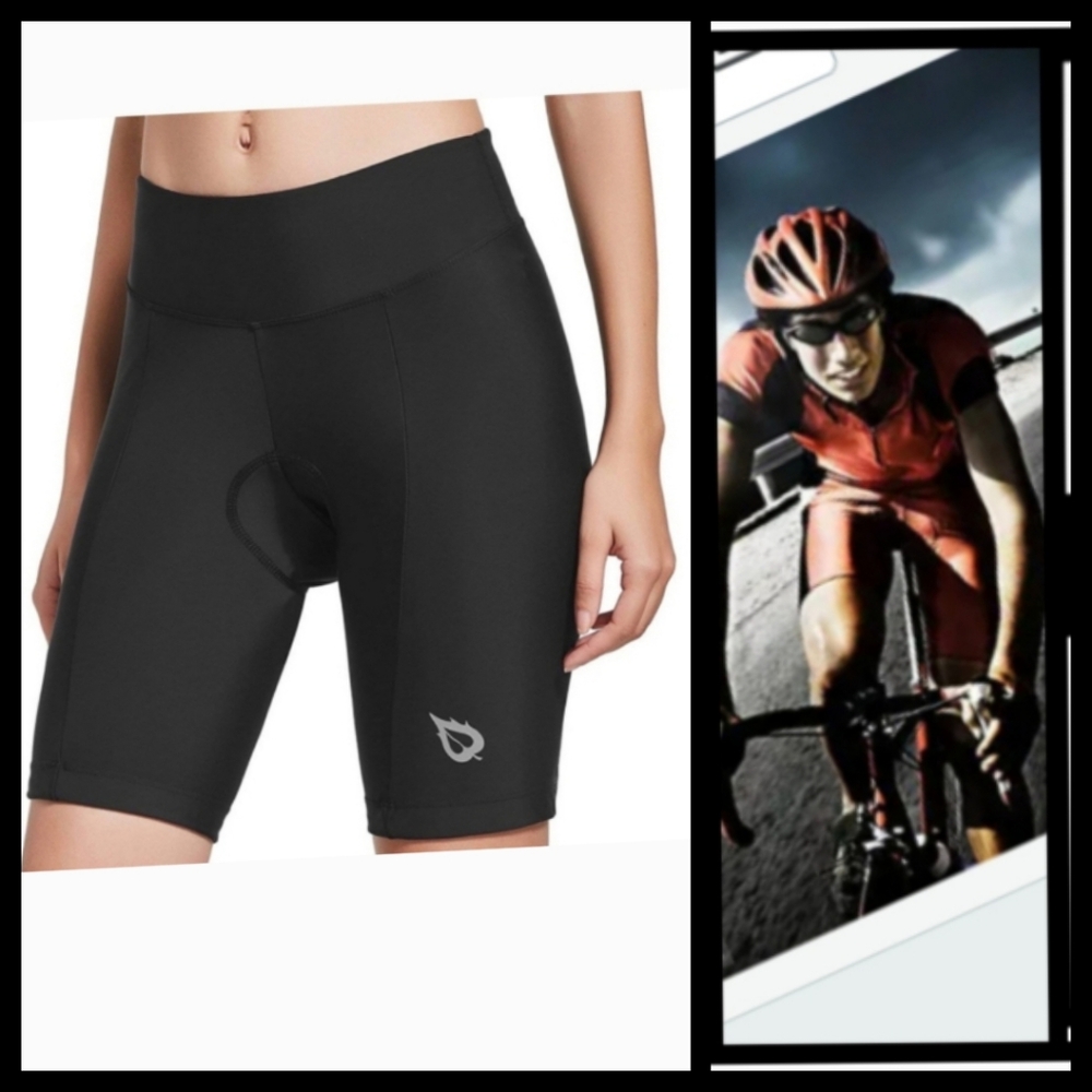 Baleaf 3D Chamois Padded Cycling Shorts Size Medium